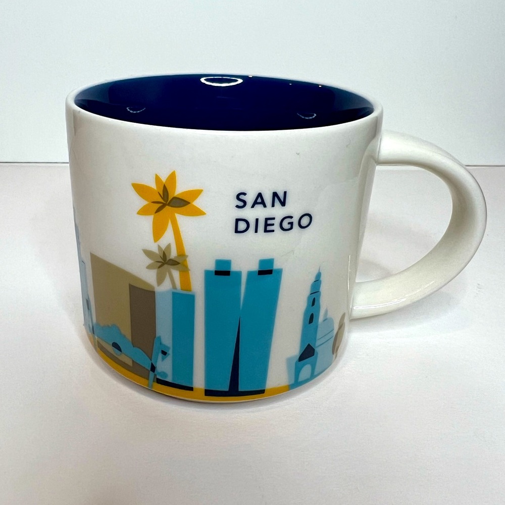 STARBUCKS discontinued "You are here" SAN DIEGO mug